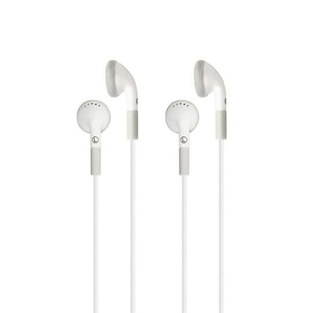 Hamiltonbuhl Ear Buds, In-Line Microphone and Play/Pause Control, 2PK ISD-EBA